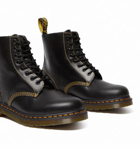 Dr. Martens 1460 Pascal Dark Grey Atlas Ankle 8 Eyelet Boot