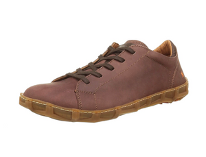 Art 0768 Brown Melbourne Olio Xl Leather Lace Up 5 Eyelet Shoe Made In Spain