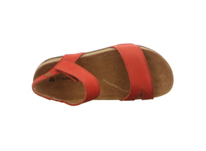 El Naturalista 5790 Coral Red Balance Pleasant Sandals Made In Spain