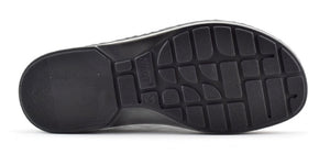 Naot Amadora Black Velvet Nubuk Leather Ladies Sandals Made In Israel