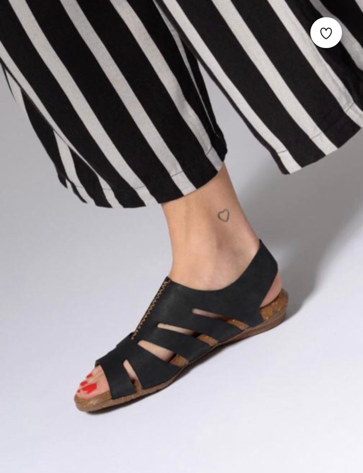 El Naturalista 5065 Black Pleasant Wakataua Sandal Made In Spain