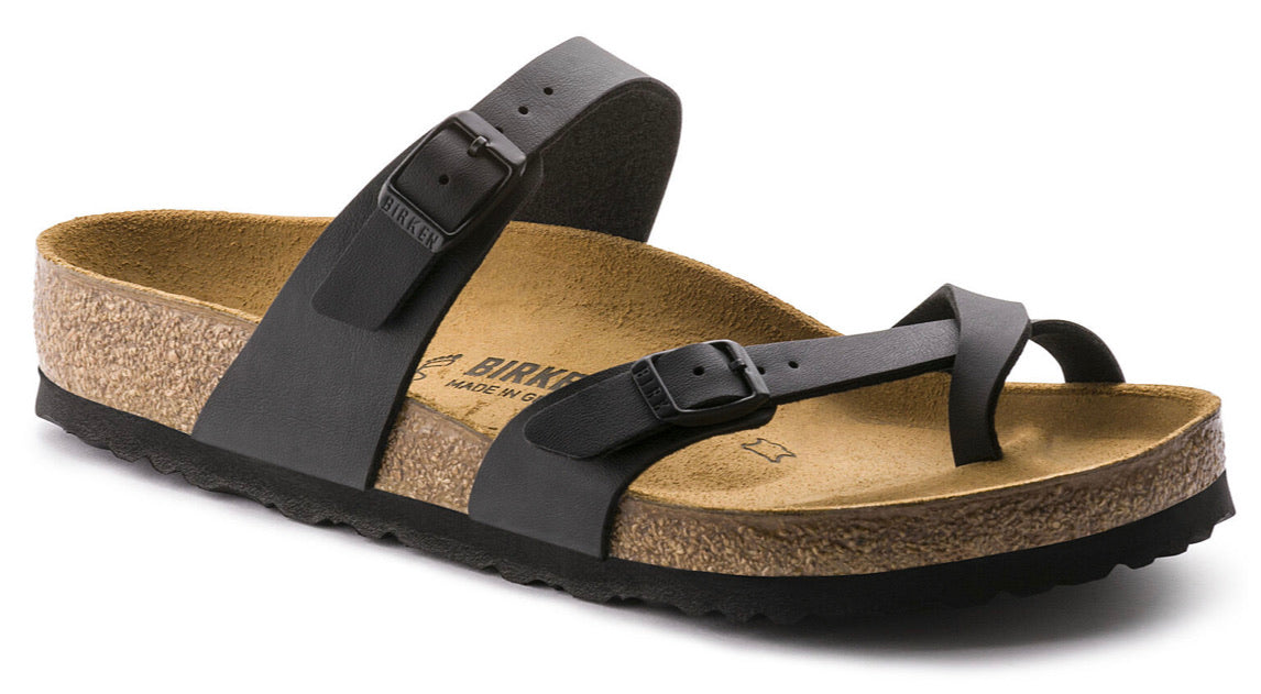 Birkenstock Mayari Black Birko-Flor Made In Germany