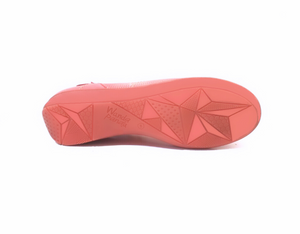 Wanda Panda Aurora Oldy Talco Peach Red Velcro Mary Jane Made In Spain