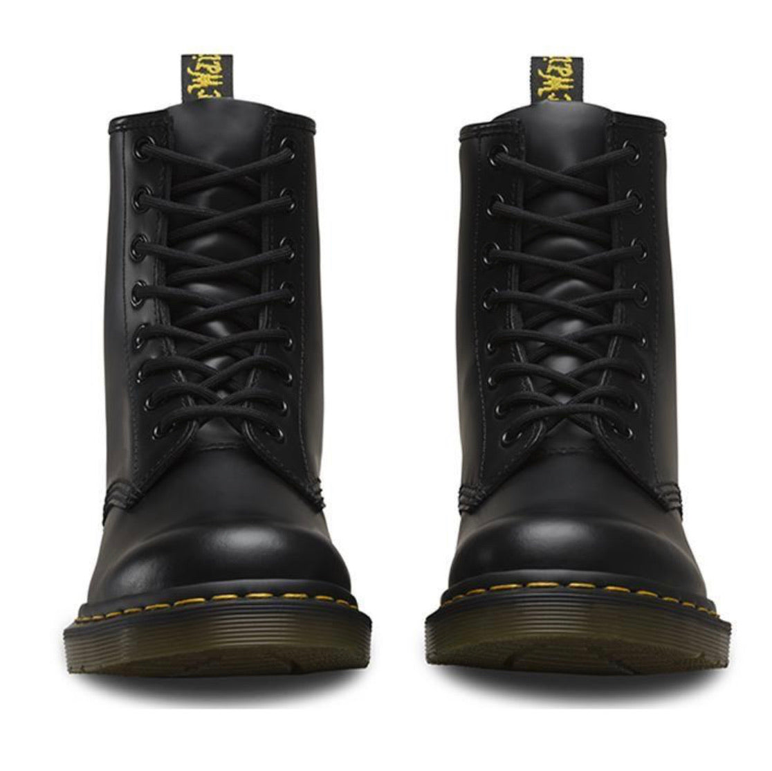 Dr. Martens 1460 Black Smooth Ankle 8 Eyelet Boot