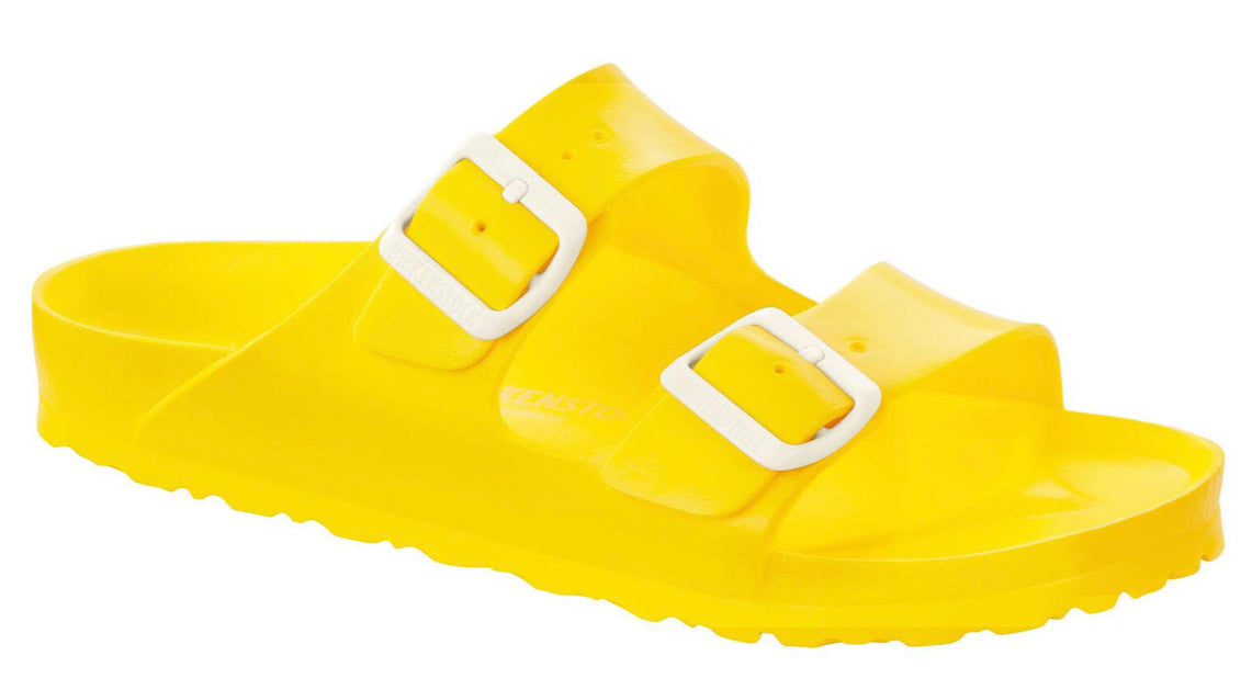 Birkenstock Arizona Neon Yellow EVA Vegan Made In Germany