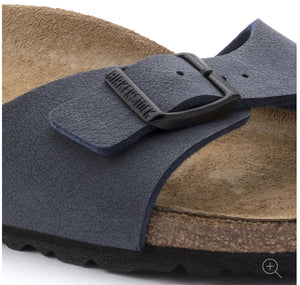 Birkenstock Madrid Nubuck Navy Birko-Flor Made In Germany