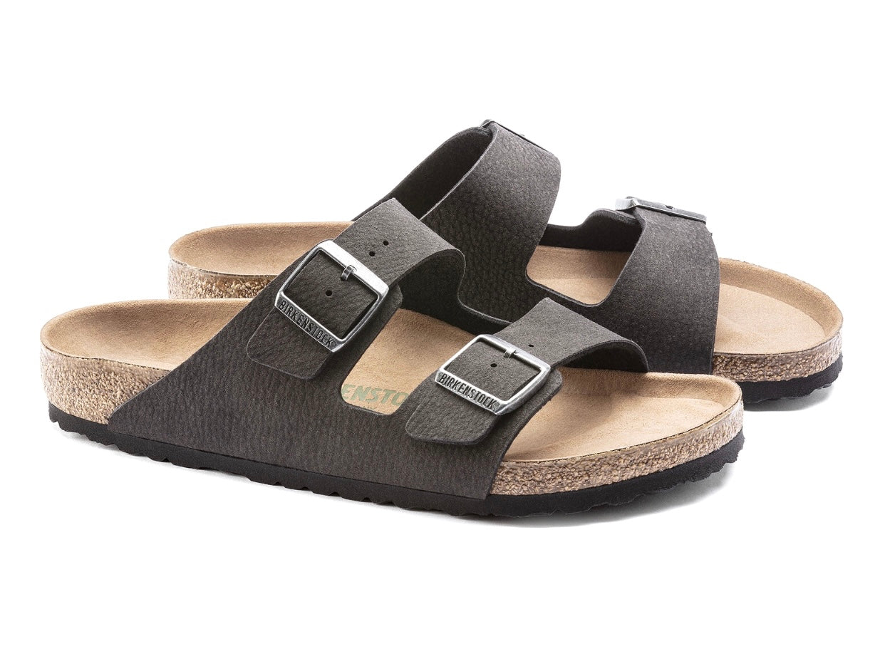 Birkenstock Arizona Desert Dust Black Microfiber Vegan Made In Germany