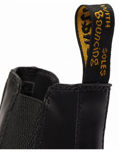 Dr. Martens 2976 Quad Black Leather Platform Chelsea Boot