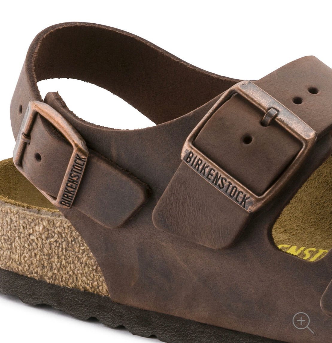 Birkenstock Milano Habana Oiled Leather Made In Germany