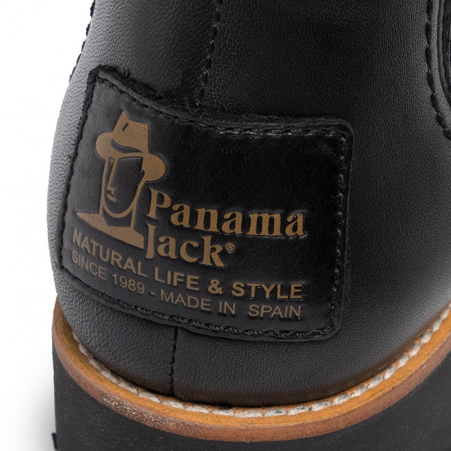 Panama Jack Brigitte Black Igloo Trav B2 Waterproof Wool Lined Chelsea Boot Made In Spain