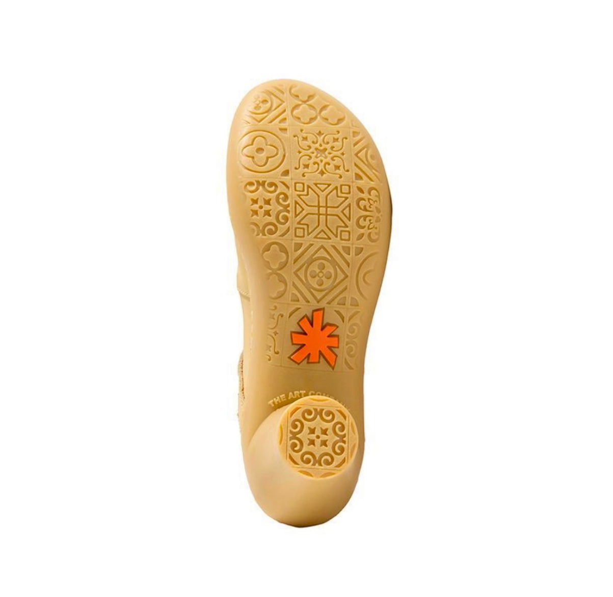 Art 1440 Alfama Mustard Yellow Court Shoe Made In Spain
