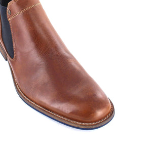 Wild Rhino Drake Tan Chelsea Ankle Boot Made In Portugal