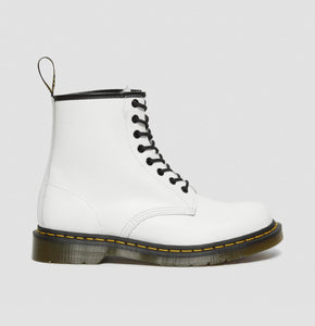 Dr. Martens 1460 White Smooth Ankle 8 Eyelet Boot