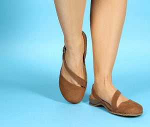 El Naturalista 5813 Panglao Wood Light Tan Pleasant Flats Made In Spain