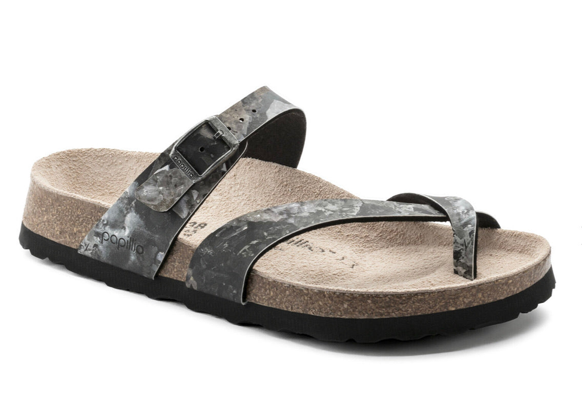 Papillio By Birkenstock Tabora Crystal Black Birko-Flor Made In Portugal