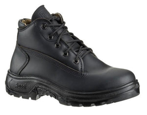 Rossi 776 Black Peak Steel Toe Ankle Zip Work Boot Made In Australia