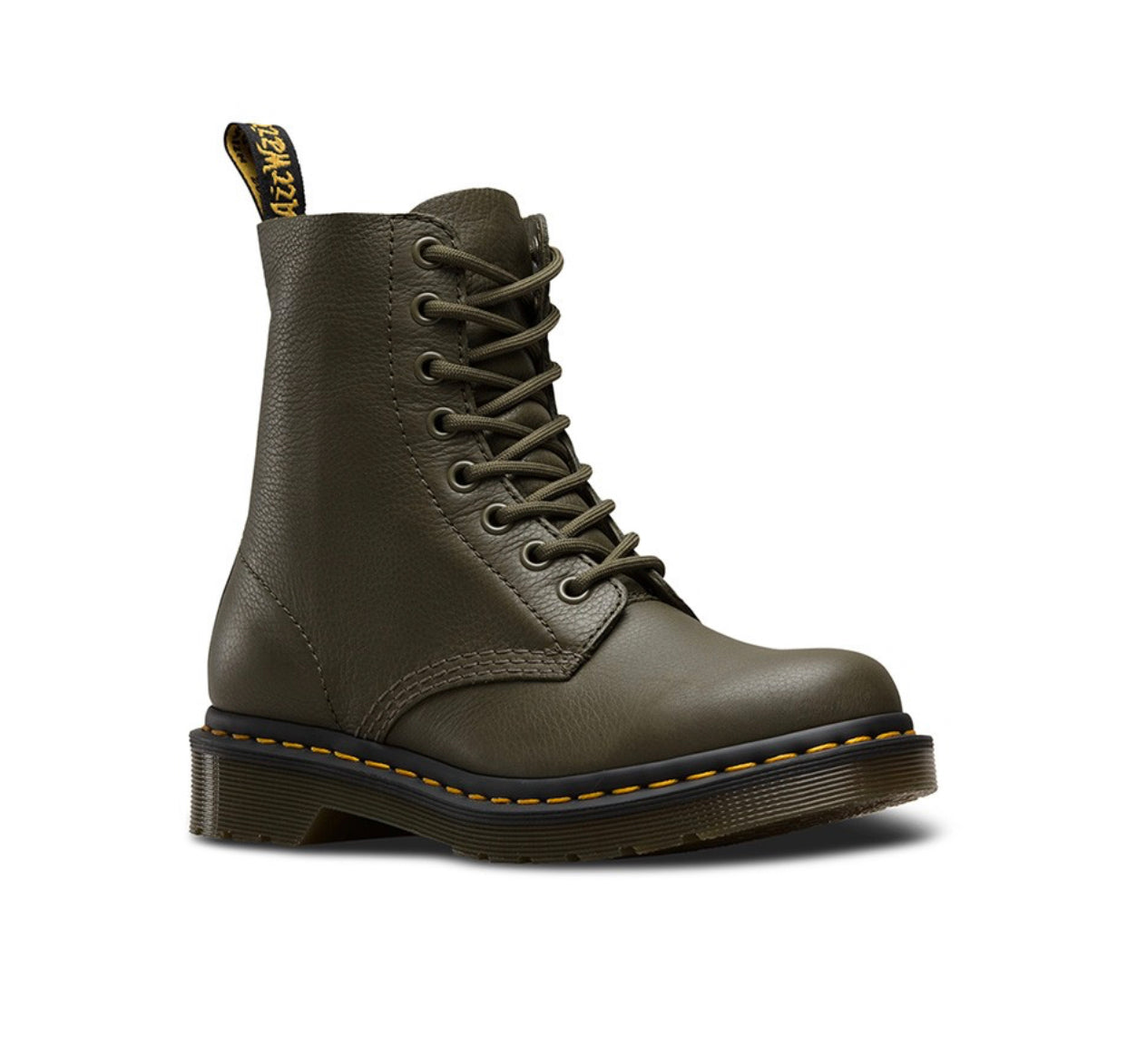 Dr. Martens 1460 Green Grenade Pascal Virginia 8 Eyelet Boot