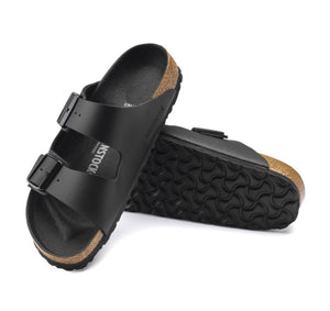 Birkenstock Arizona Semi Exq Black Birko-Flor Vegan Made In Germany