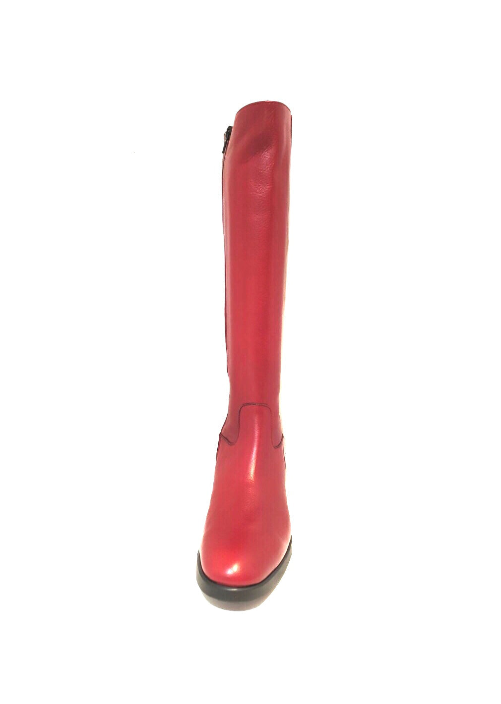 Wonders D-9343 Rubi Red Knee High Zip Boot Made In Spain