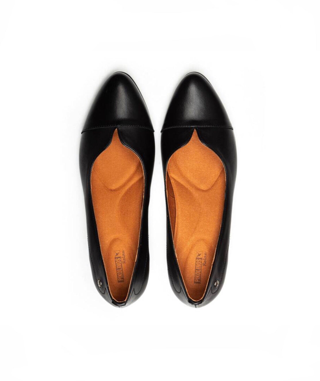 Pikolinos W9J-5964 Blanca Black Court Shoe Made In Spain