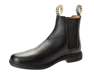 Rossi Boots 143 Barossa Black Soft Toe Leather Chelsea Dress Boot