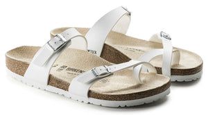 Birkenstock Mayari White Birko-Flor Made In Germany