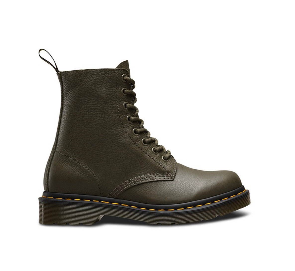 Dr. Martens 1460 Green Grenade Pascal Virginia 8 Eyelet Boot