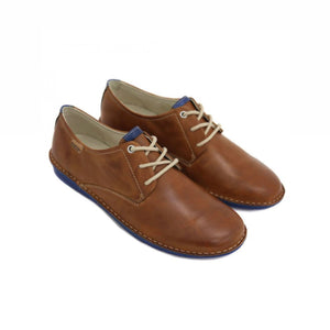 Pikolinos Santiago M7B-4089C1 Brandy 3 Eyelet Shoe Made In Spain