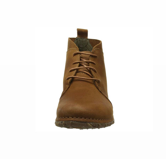 El Naturalista N974 Wood Lace Up Ankle Boots Made In Spain