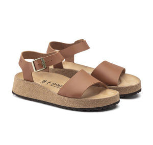 Papillio By Birkenstock Glenda Ginger Brown Wedge Sandal Made In Portugal