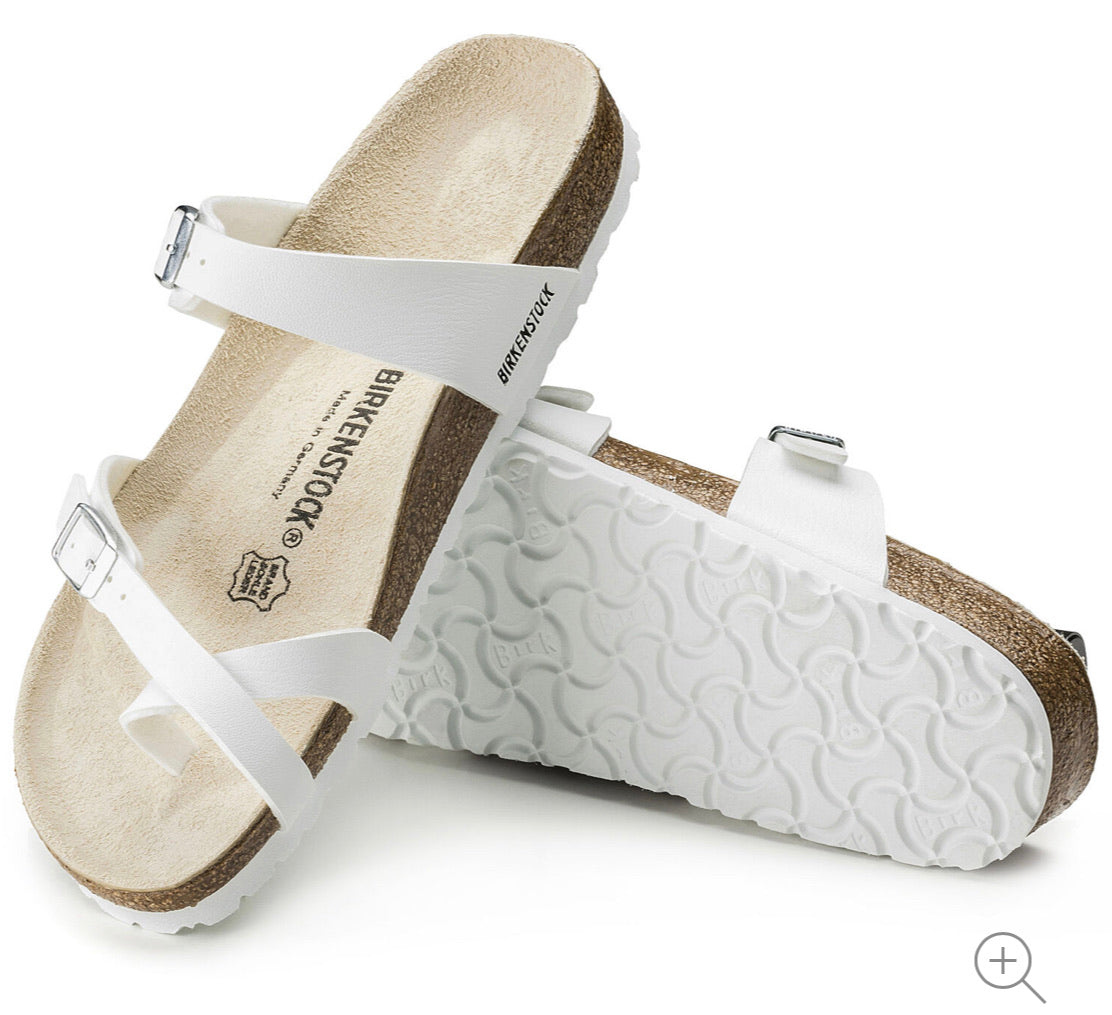 Birkenstock Mayari White Birko-Flor Made In Germany