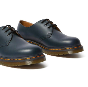 Dr. Martens 1461 Navy Blue Smooth 3 Eyelet Shoe