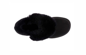 Emu Australia Black Platinum Mintaro Sheepskin Made In Australia