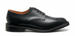 Solovair Black 4 Eyelet Gibson Shoe Made In England