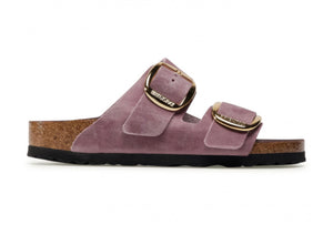 Birkenstock Arizona Big Buckle Lavender Blush Oiled Leather Made In Germany