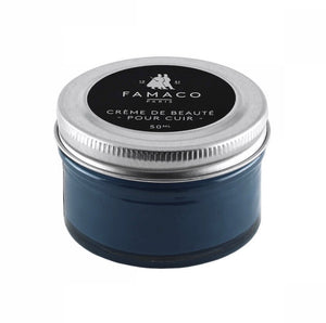 Famaco Blue Horizon Cream Polish 50ml Made In France