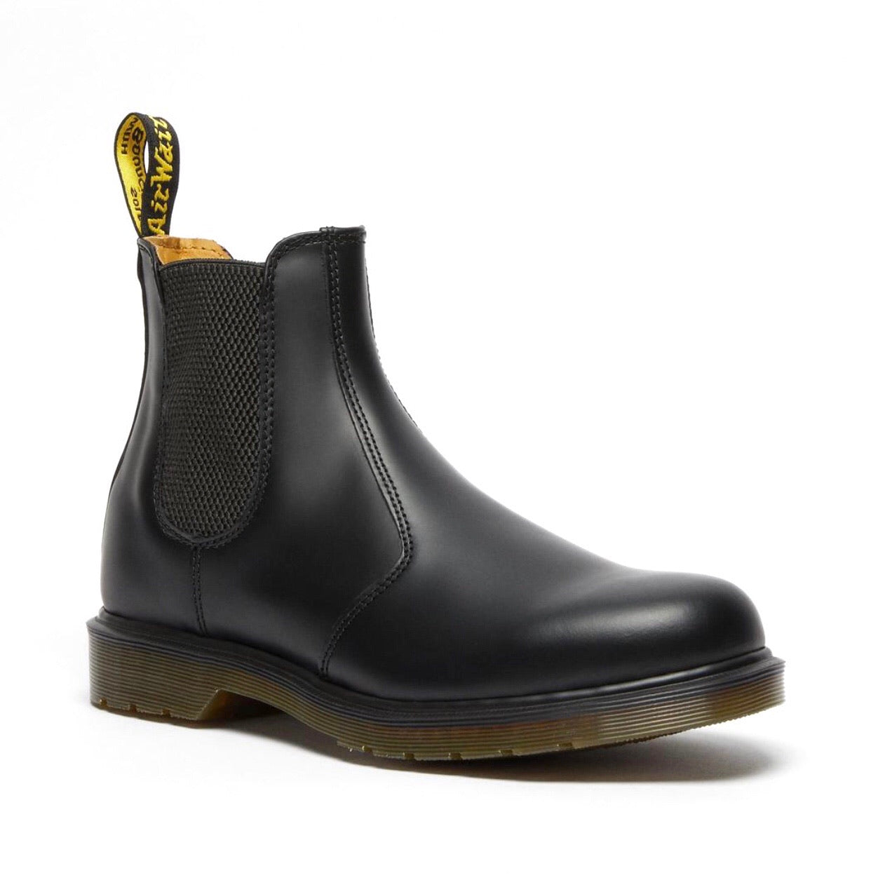 Dr. Martens 2976 Black Plain Welt Elastic Sided Boot