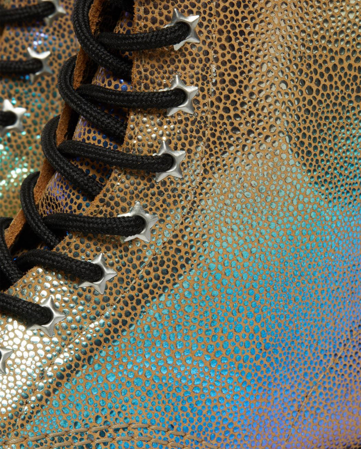Dr. Martens 1460 Sand Rainbow Ray Ankle 8 Eyelet Boot
