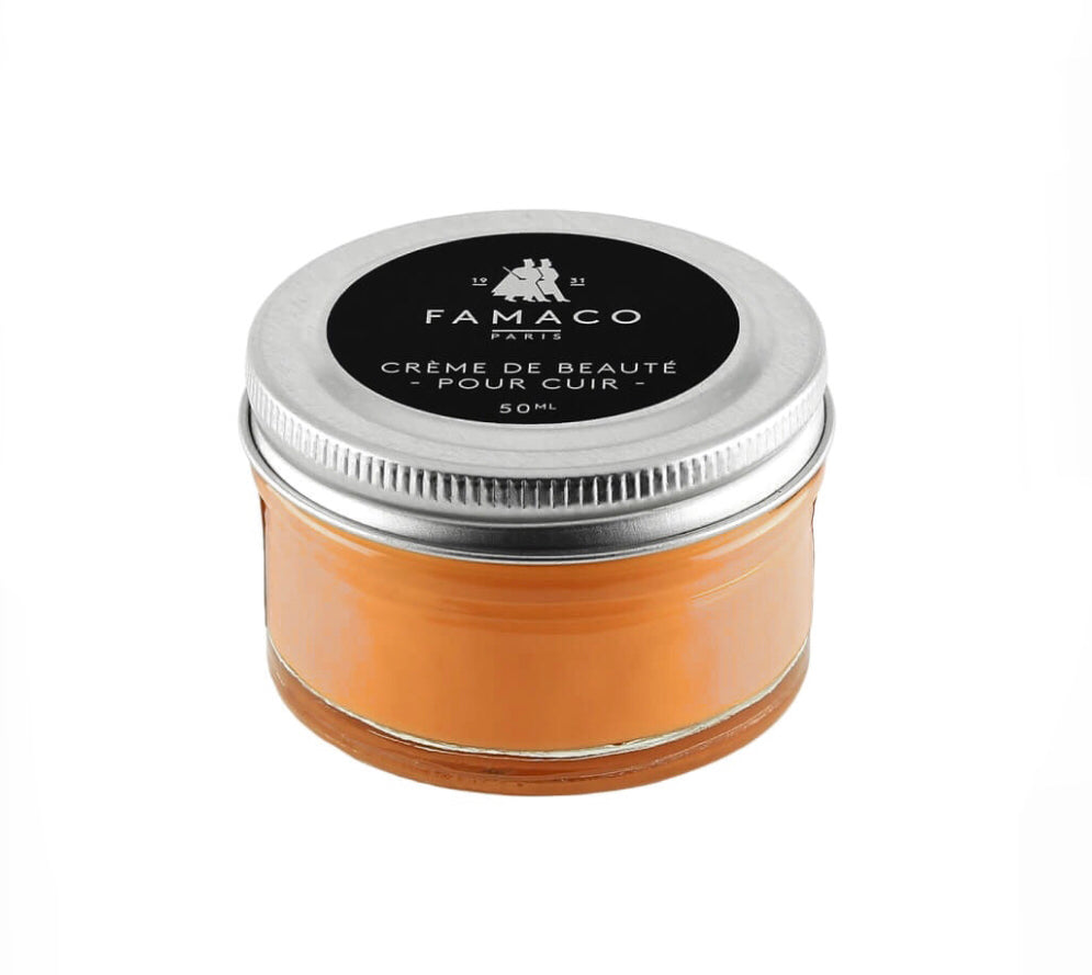Famaco Orange Mandarine Cream Polish 50ml Made In France