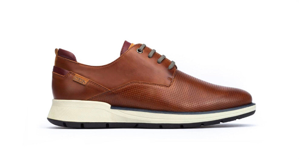 Pikolinos Busot M7S-4388 Cuero 4 Eyelet Mens Shoe Made In Spain