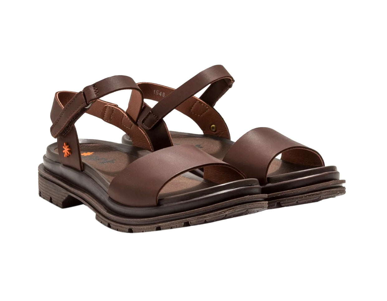 Art 1548 Birmingham Cartago Brown Pale Sandal Made In Spain