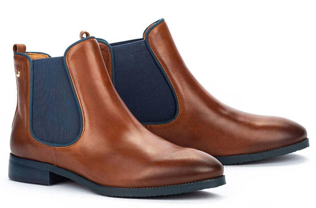 Pikolinos Royal W4D-8637ST Cuero Ankle Chelsea Boot Made In Spain