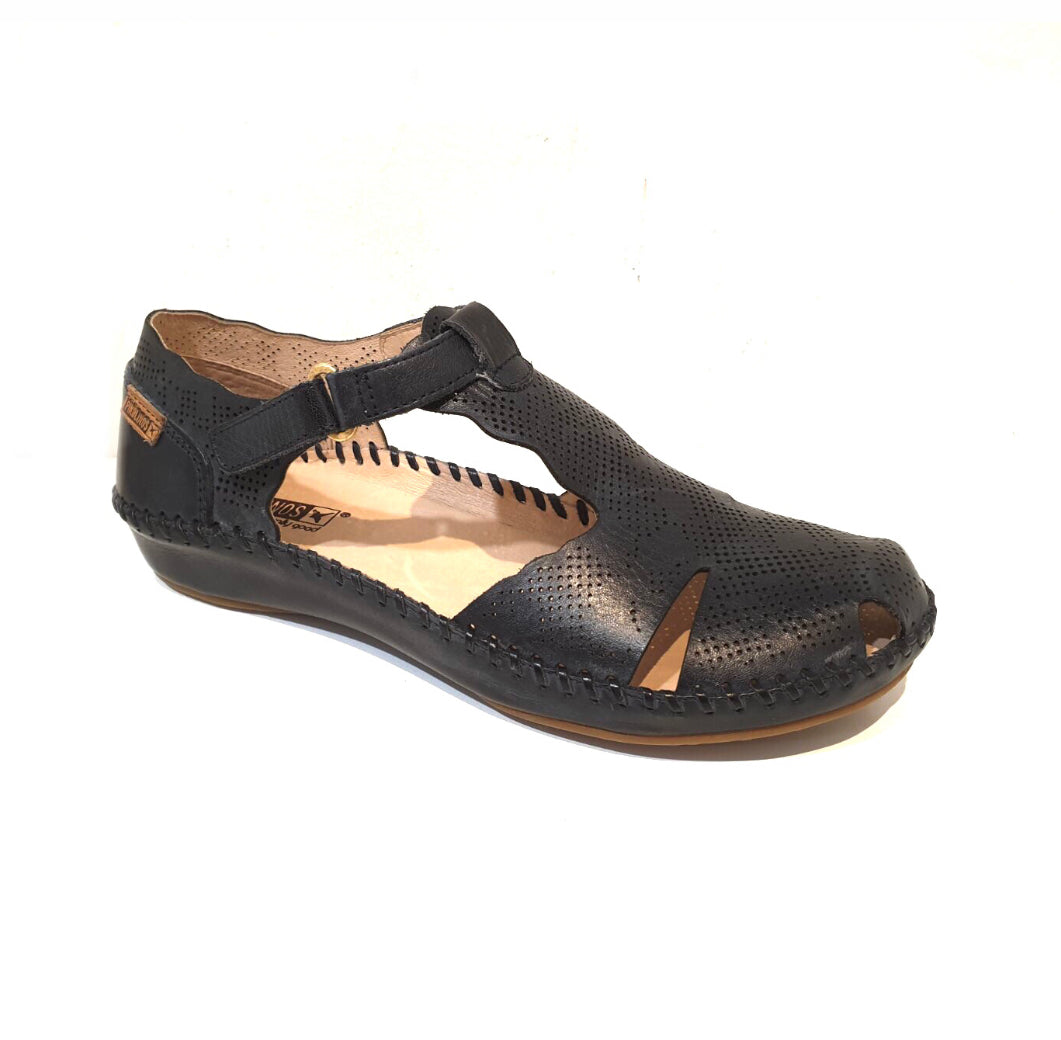 Pikolinos 655-0574 P. Vallarta Navy Blue Sandal Made In Spain