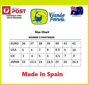 Wanda Panda Amaia 2 Red Talco Teji Raf Sen Galaxi Burdoes 34 Combi Flats Made In Spain
