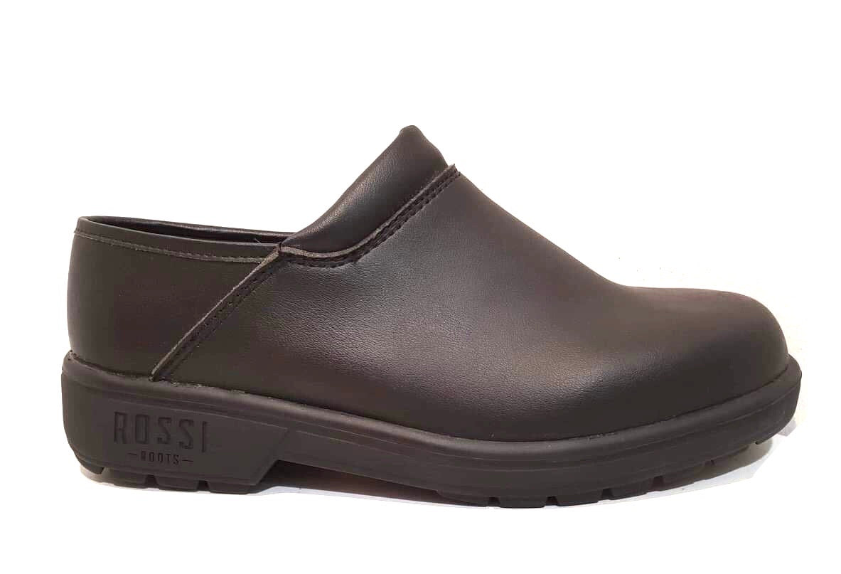 Rossi Focus Clog 941 Black Soft Toe Hospitality Shoe Made In Australia