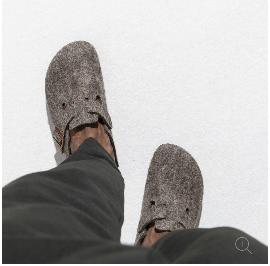 Birkenstock Boston Cocoa Wool Felt Clog Made In Germany Redpath Shoes Canberra