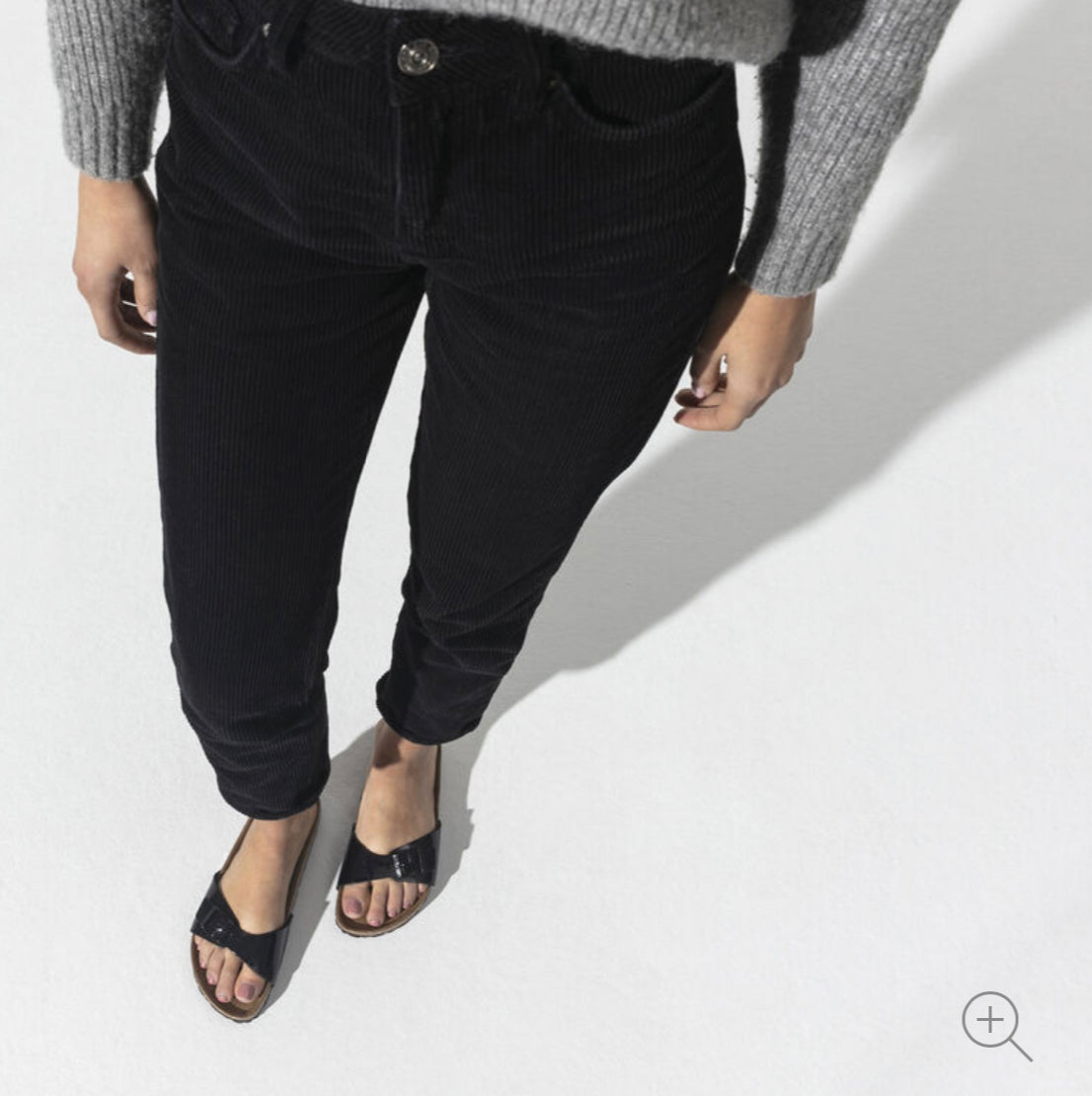 Birkenstock Madrid Black Patent Birko-Flor Made In Germany