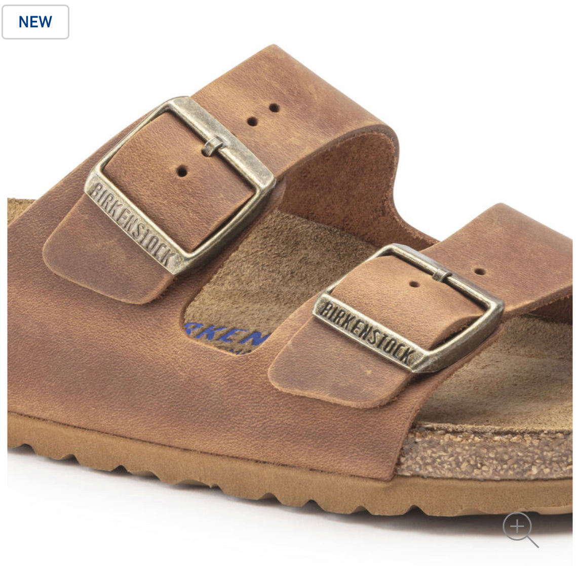Birkenstock Arizona Cognac Oiled Leather Soft Footbed Made In Germany