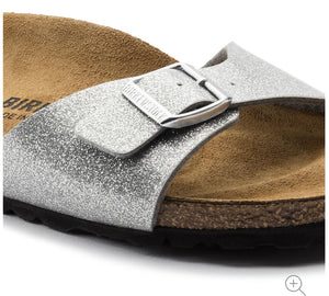 Birkenstock Madrid Magic Galaxy Silver Birko-Flor Made In Germany