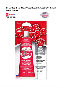 Shoe Goo Clear Maxi-Tube Repair Adhesive 109.4 ml Made In USA